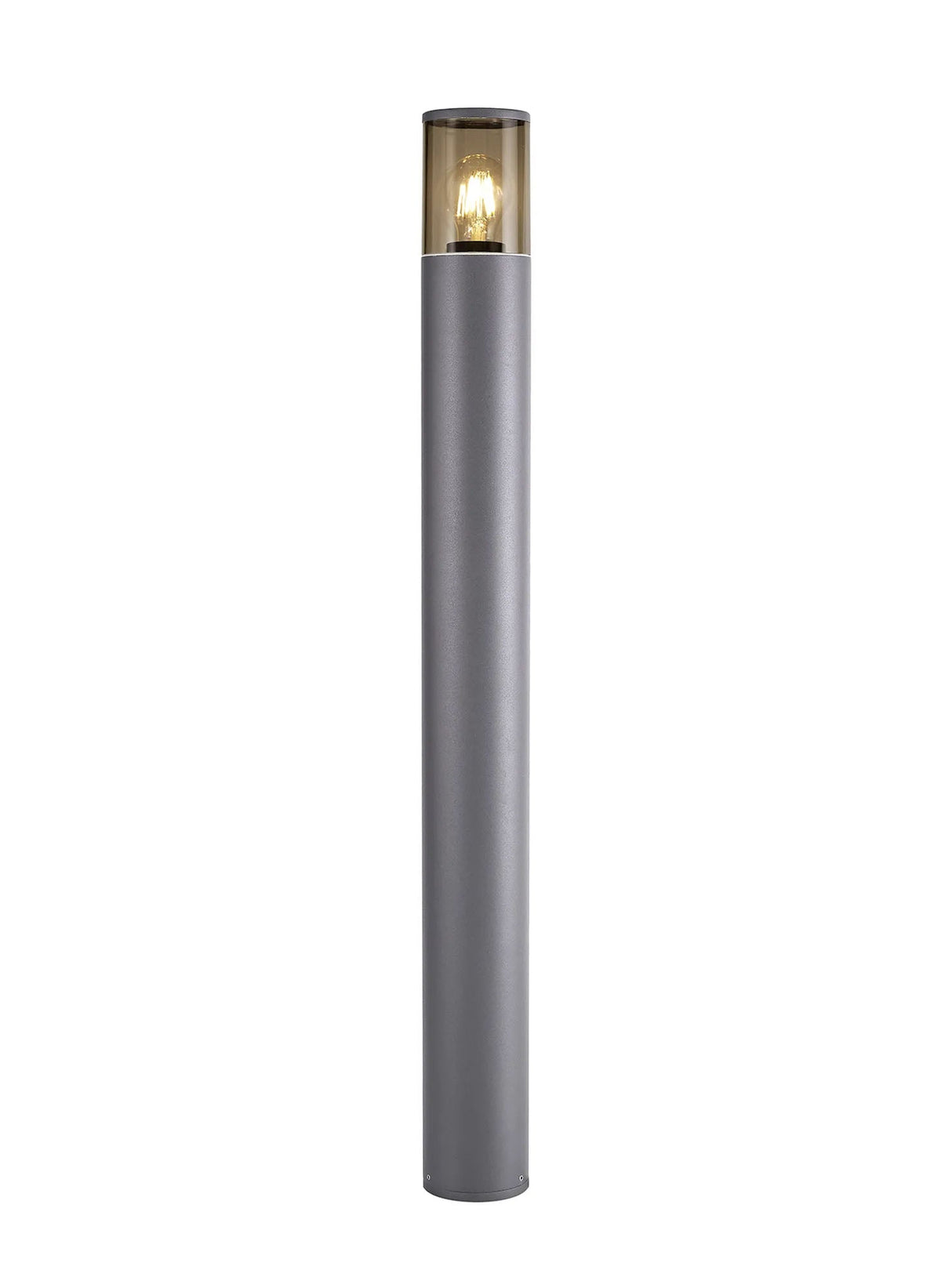Pascoe 90cm Post Lamp 1 x E27, IP54, Anthracite/Smoked
