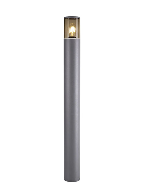 Pascoe 90cm Post Lamp 1 x E27, IP54, Anthracite/Smoked