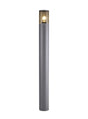 Pascoe 90cm Post Lamp 1 x E27, IP54, Anthracite/Smoked