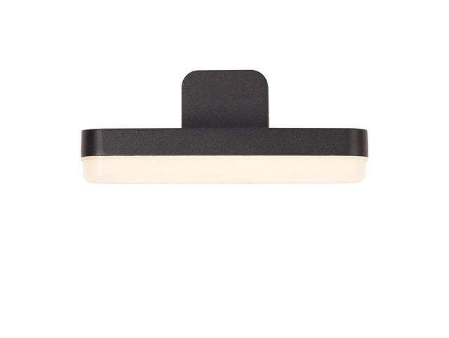Pearson Wall Lamp, 10W LED, 3000K, IP54, Black