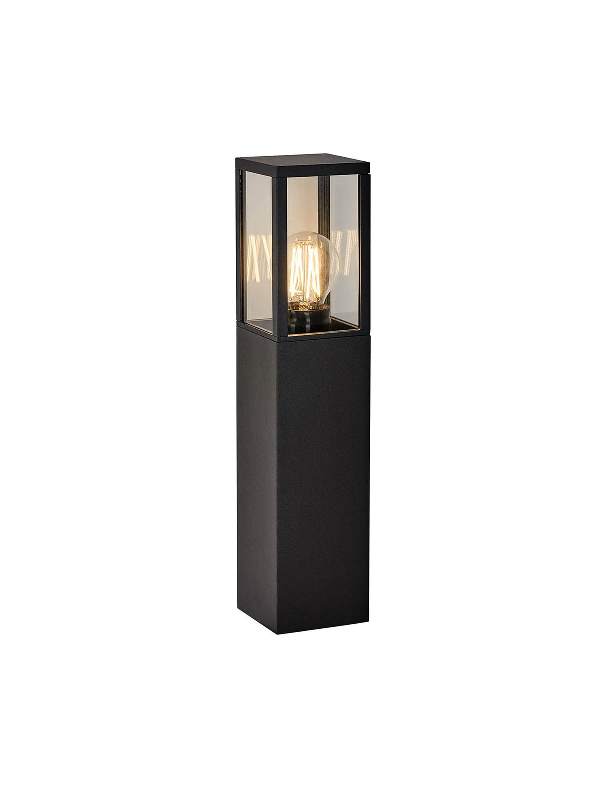 Pickering 30cm Bollard, 1 x E27, IP65, Graphite Black