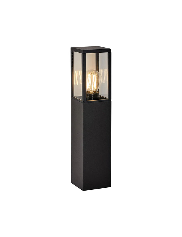 Pickering 30cm Bollard, 1 x E27, IP65, Graphite Black