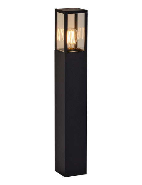 Pickering 60cm Bollard, 1 x E27, IP65, Graphite Black