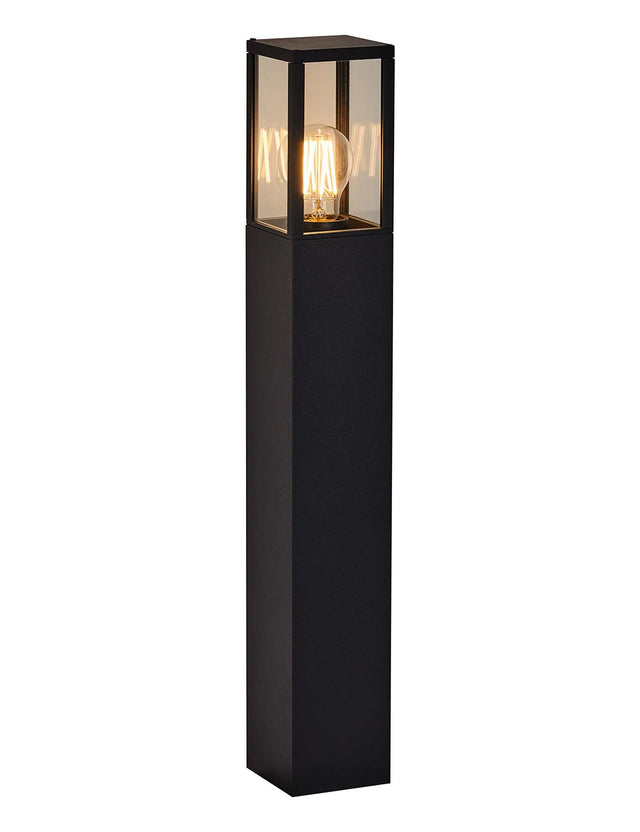 Pickering 60cm Bollard, 1 x E27, IP65, Graphite Black