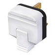 Heavy Duty Plug with 13A Fuse - White