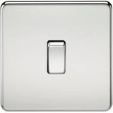 Knightsbridge SF2000 - 1G 2 WAY SWITCH 10AX 230V range in various colour options