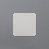 Proctor 150mm Non-Electric Square Plate, Sand White