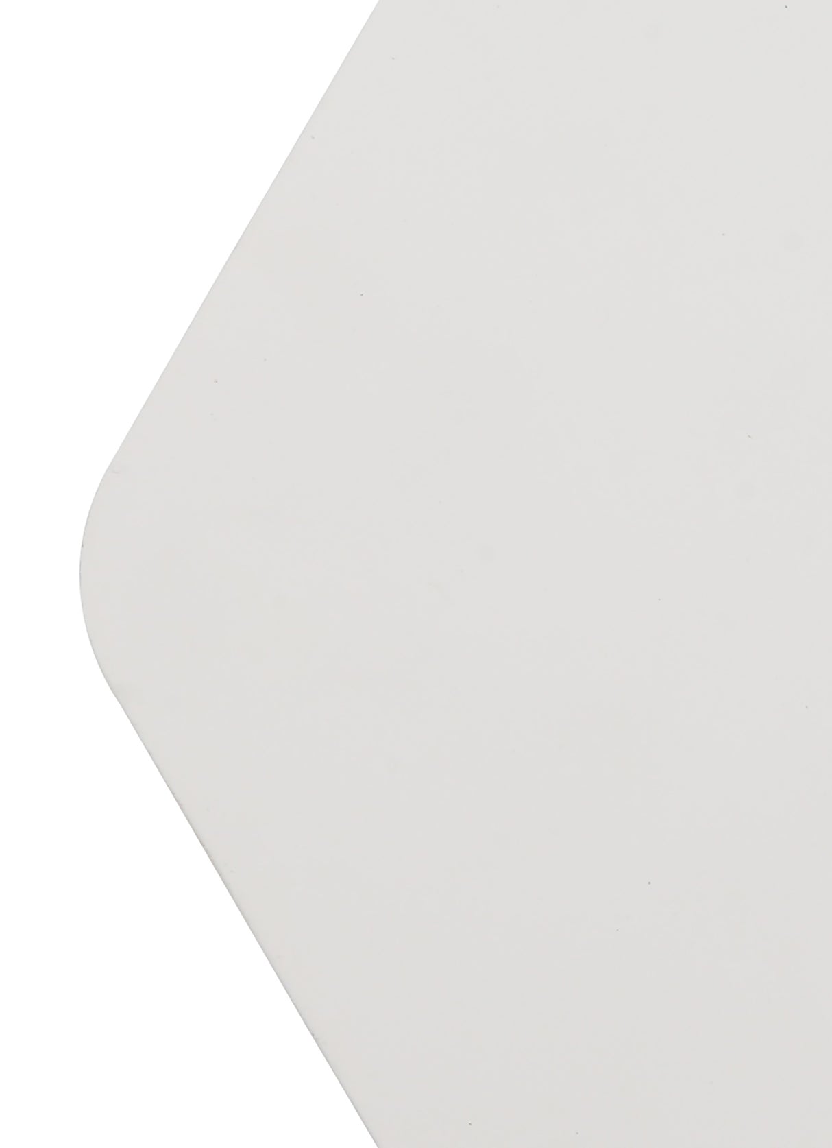 Proctor 200mm Non-Electric Hexagonal Plate, Sand White