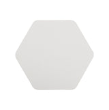 Proctor 200mm Non-Electric Hexagonal Plate, Sand White