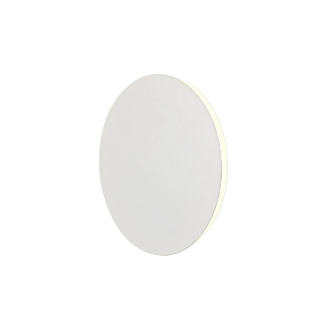 Proctor Magnetic Base Wall Lamp, 12W LED 3000K 20/19cm Round Centre, Sand White/Acrylic Frosted Diffuser
