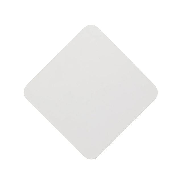 Proctor Magnetic Base Wall Lamp, 12W LED 3000K 20/19cm Diamond Centre, Sand White/Acrylic Frosted Diffuser