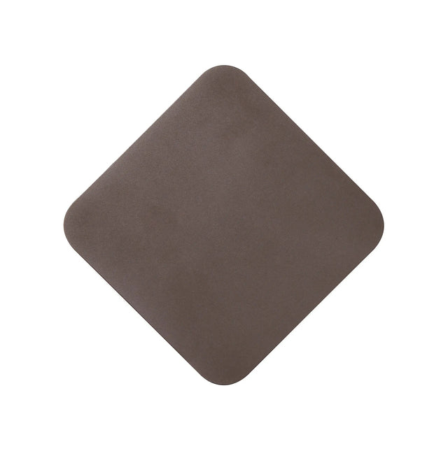 Proctor Magnetic Base Wall Lamp, 12W LED 3000K 20cm Diamond, Coffee