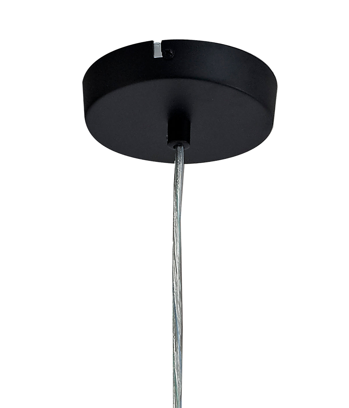 Rae Pendant, 1 x 7W LED, 4000K, 790lm, Black/Smoked, 3yrs Warranty