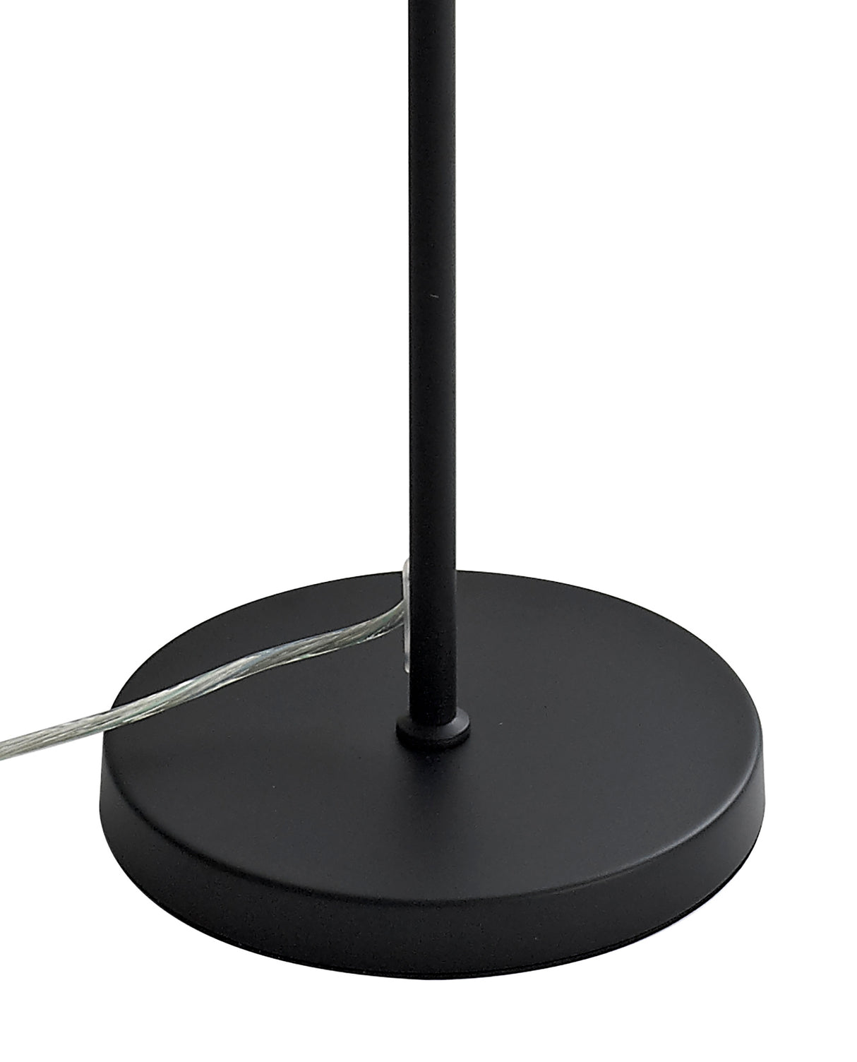 Rae Floor Lamp, 1 x 7W LED, 4000K, 790lm, Black/Smoked, 3yrs Warranty