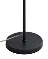 Rae Floor Lamp, 1 x 7W LED, 4000K, 790lm, Black/Smoked, 3yrs Warranty