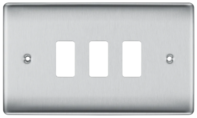 BG Nexus 3g Front Plate Brushed Chrome - RNBS3