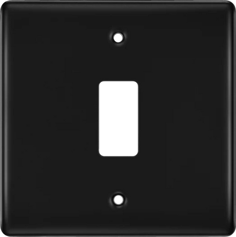 BG Nexus 1g Front Plate Matt Black - RNFB1