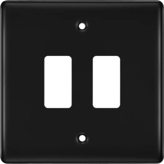 BG Nexus 2g Front Plate Matt Black - RNFB2