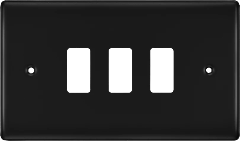 BG Nexus 3g Front Plate Matt Black - RNFB3