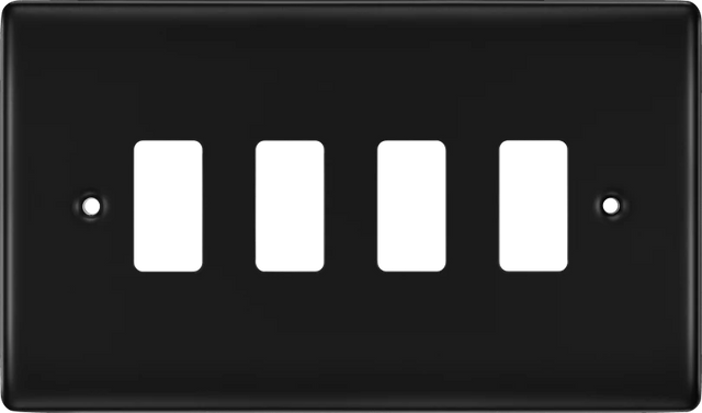BG Nexus 4g Front Plate Matt Black - RNFB4
