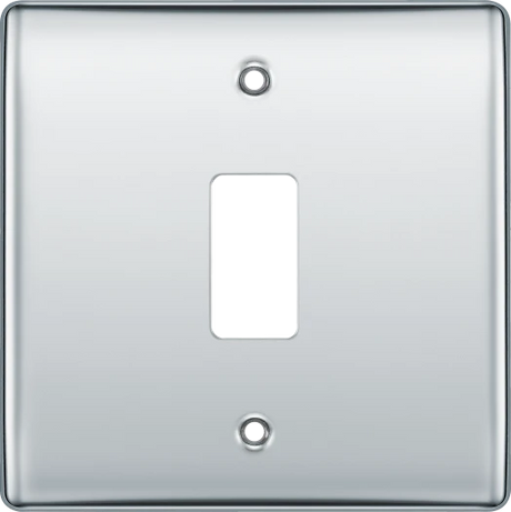 BG Nexus 1g Front Plate Polished Chrome - RNPC1