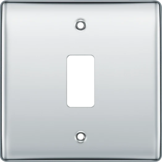 BG Nexus 1g Front Plate Polished Chrome - RNPC1