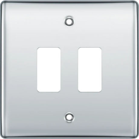 BG Nexus 2g Front Plate Polished Chrome - RNPC2