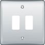 BG Nexus 2g Front Plate Polished Chrome - RNPC2