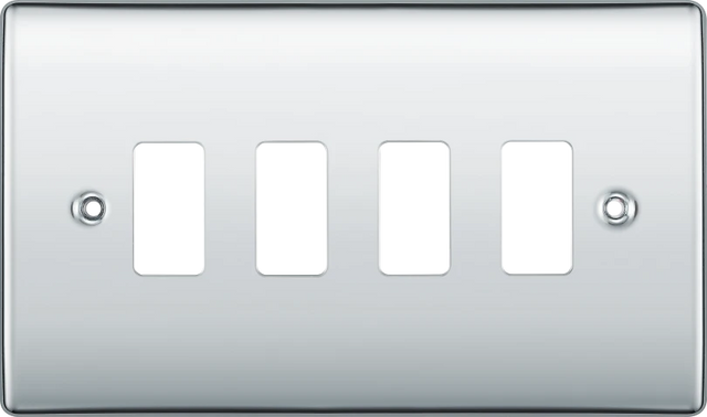 BG Nexus 4g Front Plate Polished Chrome - RNPC4
