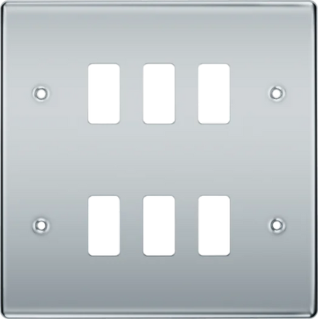 BG Nexus 6g Front Plate Polished Chrome - RNPC6