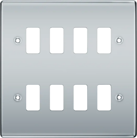 BG Nexus 8g Front Plate Polished Chrome - RNPC8