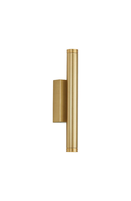 Robson Wall Lamp, 2 x 3W LED, 3000K, IP54 (INDOOR ONLY), Brass