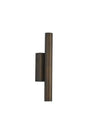 Robson Wall Lamp, 2 x 3W LED, 3000K, IP54, Painted Matt Bronze