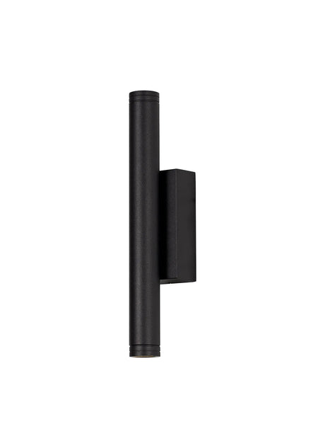 Robson Wall Lamp, 2 x 3W LED, 3000K, IP54, Black