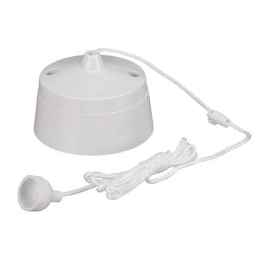 Scolmore Click Mode 10A 2 Way Ceiling Switch White