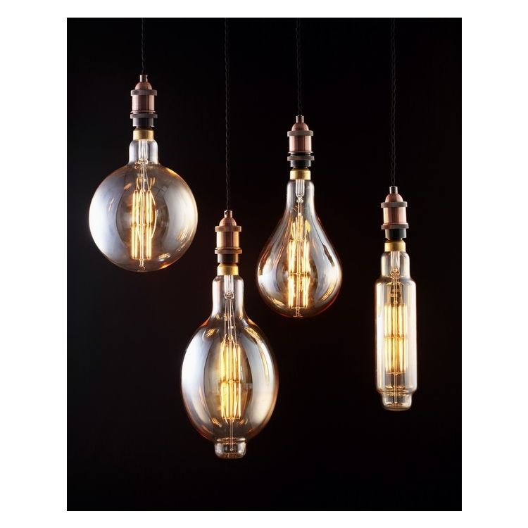 Inlight Oversize BT180 6w LED E27 Filament Lamp | INL-34030-AMB