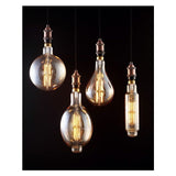 Inlight Oversize BT180 6w LED E27 Filament Lamp | INL-34030-AMB