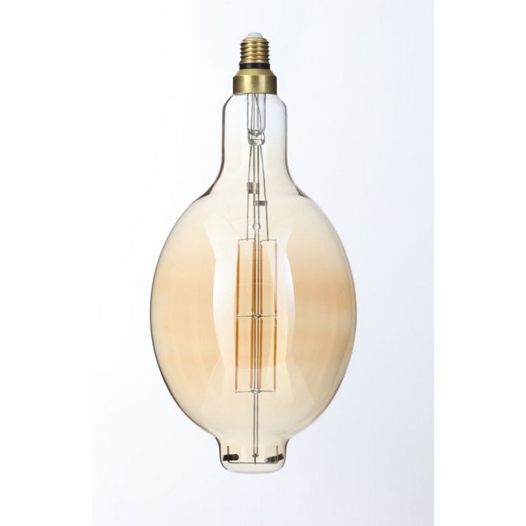 Inlight Oversize BT180 6w LED E27 Filament Lamp | INL-34030-AMB