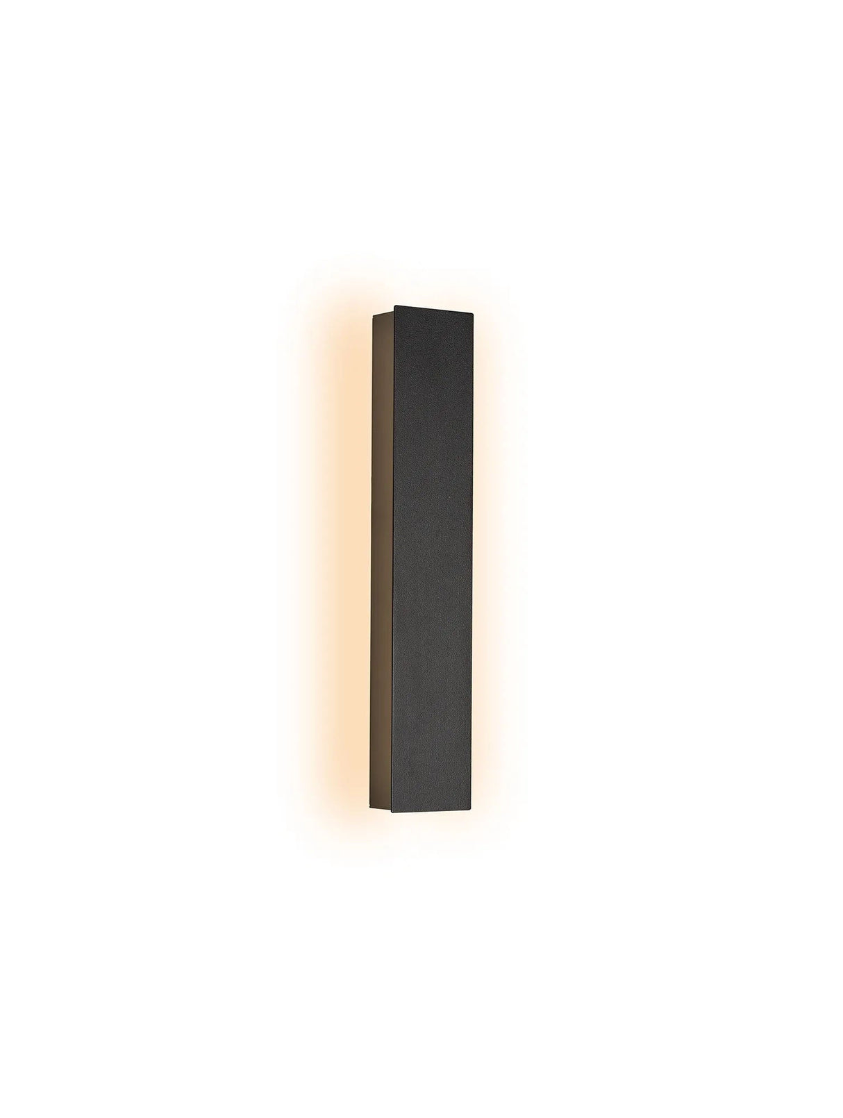 Setters 30cm Wall Lamp, 6W LED, 3000K, IP65, Black