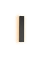 Setters 30cm Wall Lamp, 6W LED, 3000K, IP65, Black