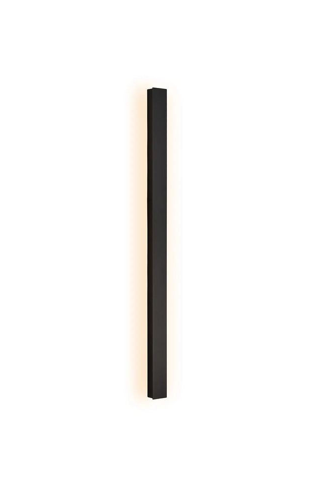 Setters 1m Wall Lamp, 20W LED, 3000K, IP65, Black