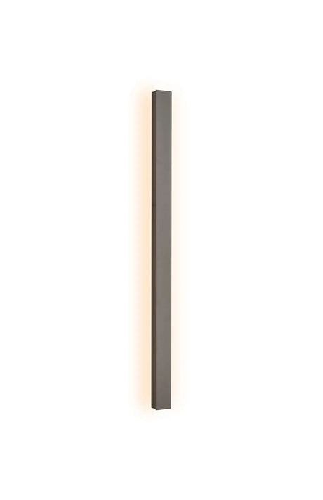 Setters 1m Wall Lamp, 20W LED, 3000K, IP65, Dark Grey