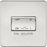 Knightsbridge 10A Fan Isolator Switch in VARIOUS COLOURS