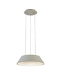 Sillett 45cm Pendant, 1 x 40W LED, 2700-5000K, Tuneable Remote Control, Beige Stone