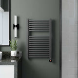 Ecostrad Cube TriQ WiFi 400W Electric Towel Rail – Anthracite – CU-3Q-40-A
