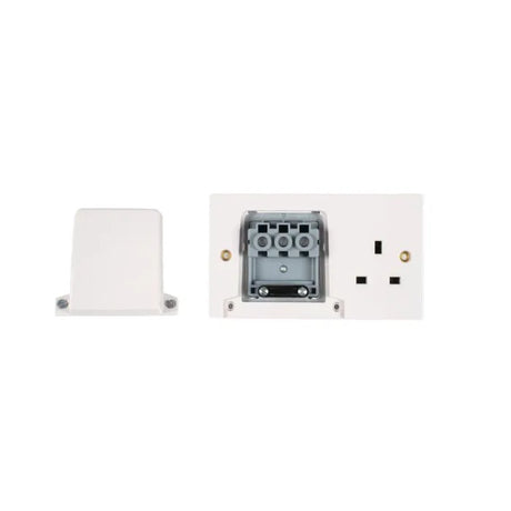 STANIC DUO DUAL COOKER CONNECTION UNIT 45A WITH 13A SOCKET