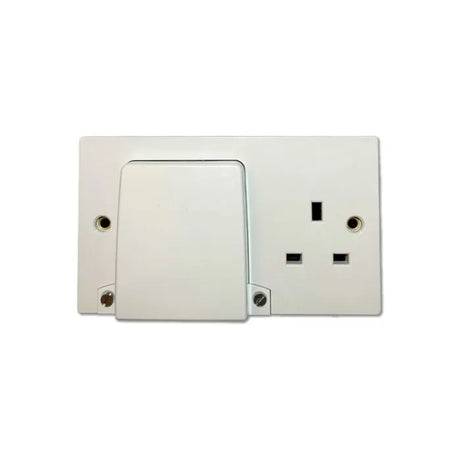STANIC DUO DUAL COOKER CONNECTION UNIT 45A WITH 13A SOCKET