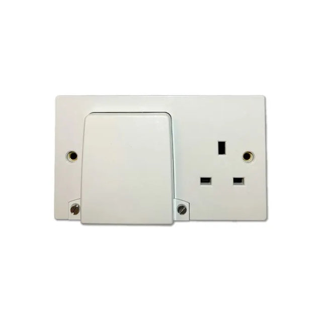 STANIC DUO DUAL COOKER CONNECTION UNIT 45A WITH 13A SOCKET