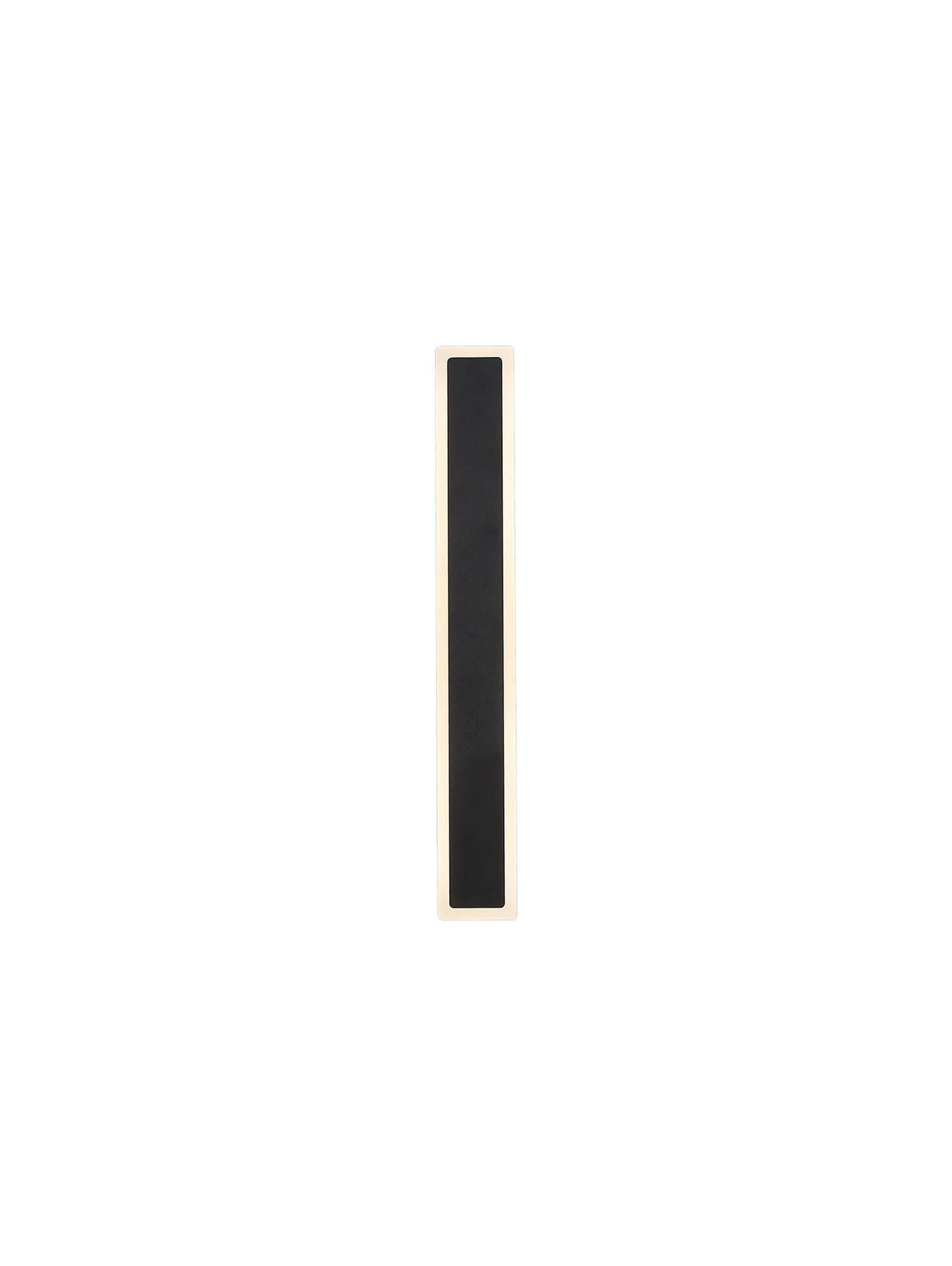 Thompson 60cm Rectangle Wall Lamp, 17W LED, 3000K, IP65, Black