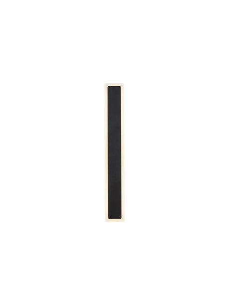 Thompson 60cm Rectangle Wall Lamp, 17W LED, 3000K, IP65, Black